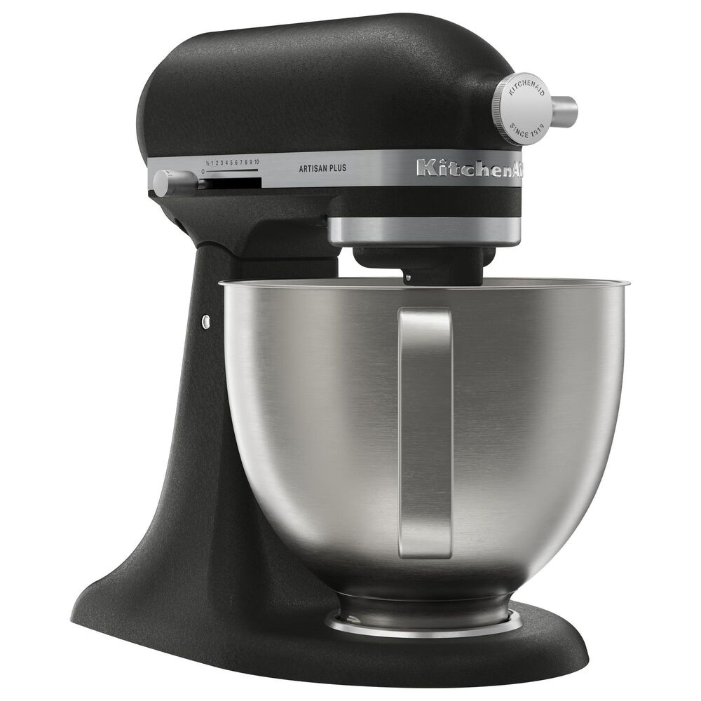 KitchenAid Artisan Plus 5-Quart Stand Mixer in Cast Iron Black, , large