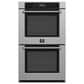 Forno Villarosa 30" Double Electric Wall Oven in Stainless Steel, , large