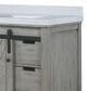 Lexora Home Marsyas 30" Single Bathroom Vanity in Ash Grey with 2 cm White Cultured Marble Top and Rectangular Sink, , large