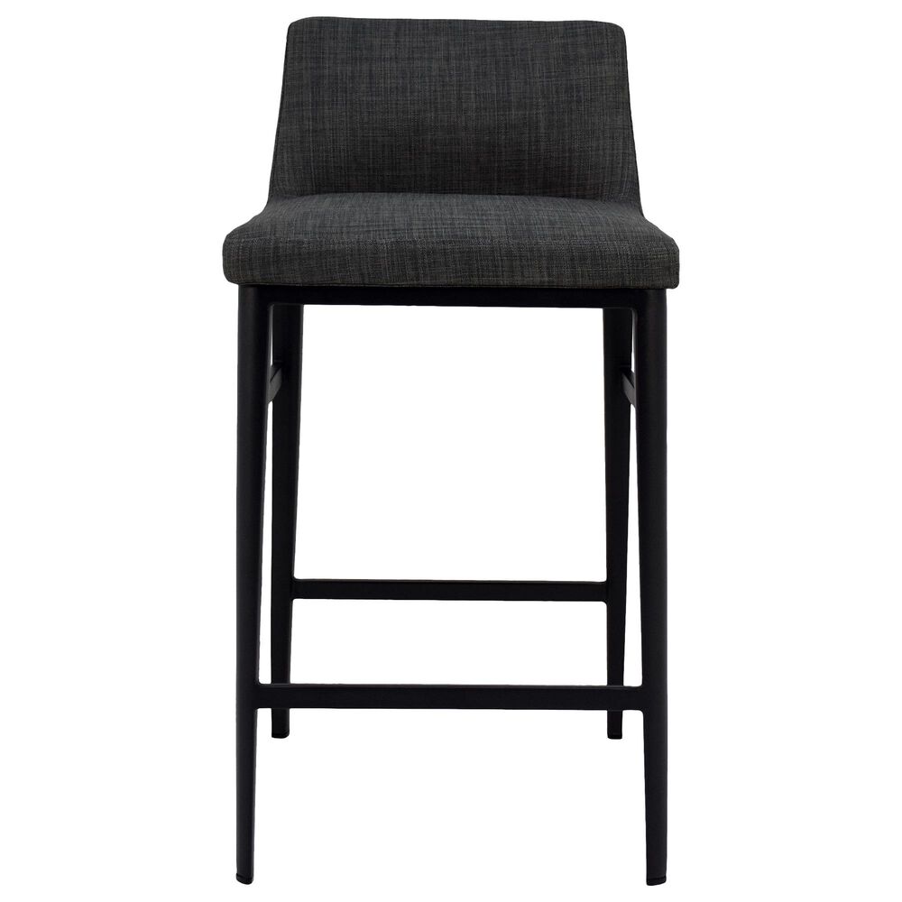 Moe&#39;s Home Collection Baron Counter Stool in Charcoal Grey, , large