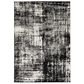 Surya Pepin PEI-1006 5"3" x 7"6" Charcoal, Black and Cream Area Rug, , large