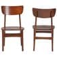 Baxton Studio Netherlands Side Chair in Dark Walnut (Set of 2), , large