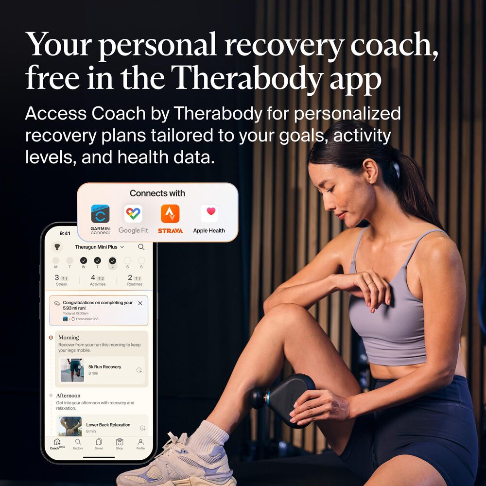 Therabody Theragun Mini Plus Massager in Black, , large