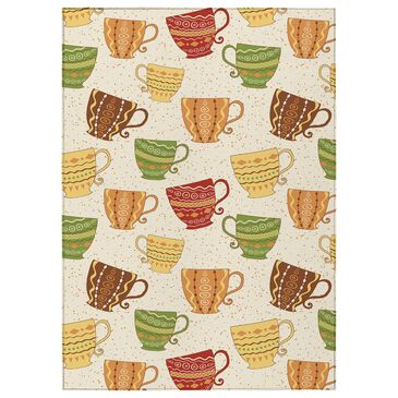 Dalyn Rug Company Kendall KE15 8" x 10" Linen Area Rug, , large