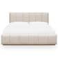 Urban Home Gardenia Queen Upholstered Bed in Chai, , large