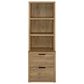 Coaster Westpark 3-Shelf Bookcase with USB and Lockable Drawer in Mango, , large