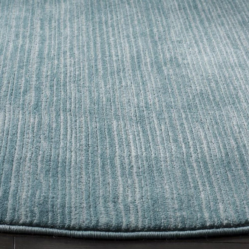 Safavieh Vision 6&#39;7&quot; Round Aqua Area Rug, , large