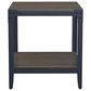 Golden Wave Furniture Derek End Table in Warm Gray and Black, , large
