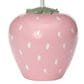 Lambs & Ivy Flower Power Strawberry Table Lamp in Pink, White and Green, , large
