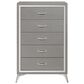 New Heritage Design Huxley 5-Piece King Bedroom Set in Gray, , large