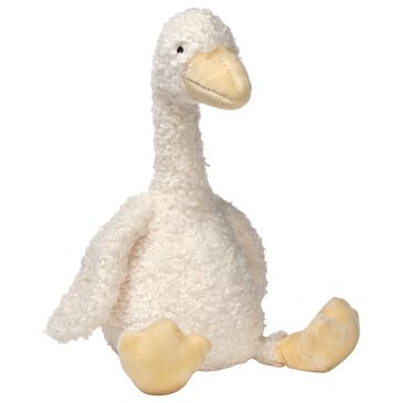 Lambs & Ivy Signature Bunny Hop Lucy Plush Toy in White and Creamy Yellow, , large
