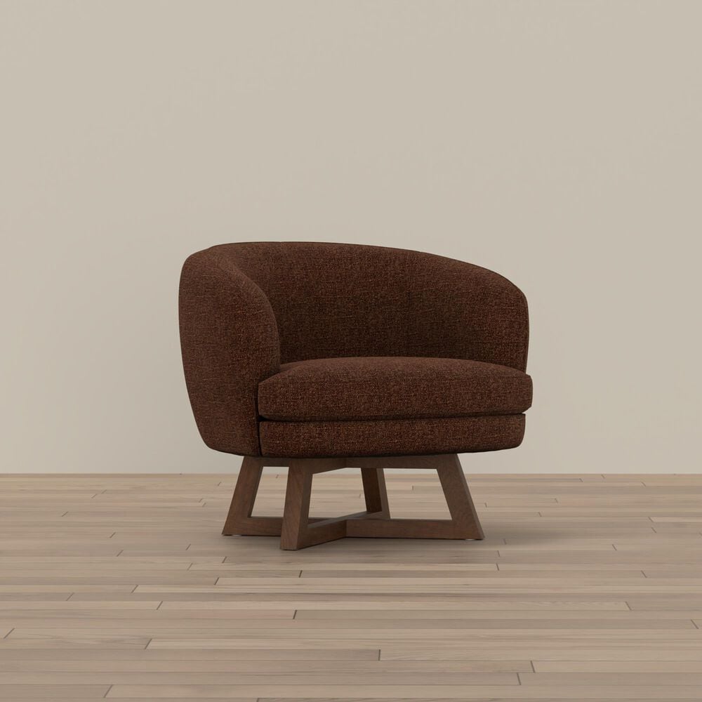 Golden Wave Furniture Moira Swivel Chair in Chili, , large