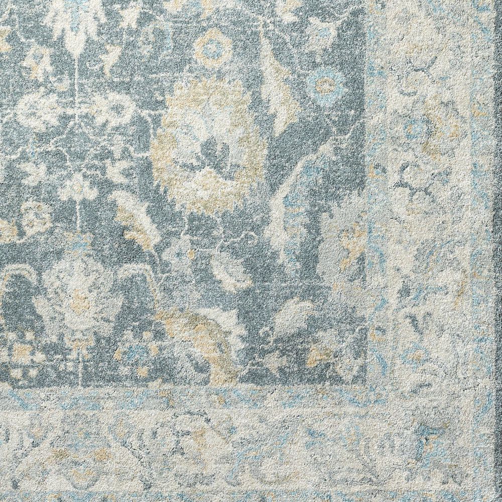 Surya Avellino 5&#39;3&quot; x 7&#39; Light Beige, Gray, Pale Blue, Tan, Deep Teal, Denim and Light Olive Area Rug, , large