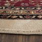 Safavieh Lyndhurst 8" Round Ivory and Red Area Rug, , large