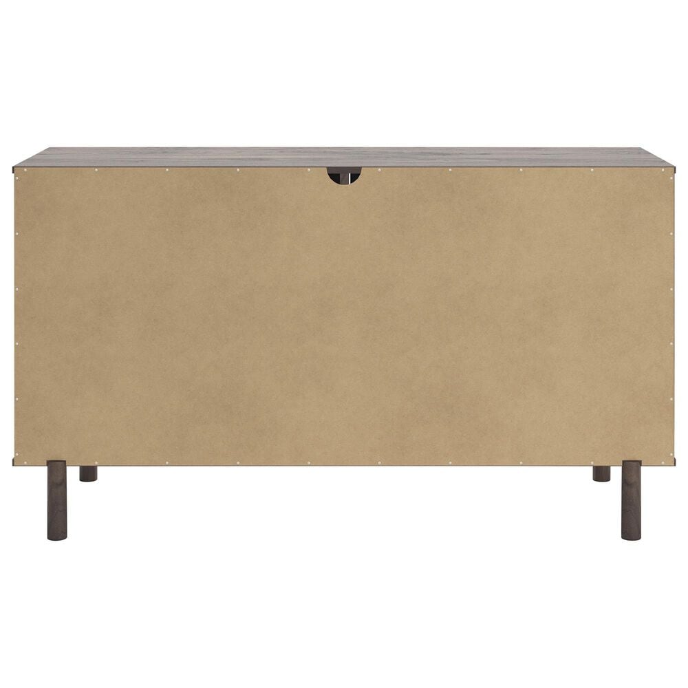 Ashley Calverson 6-Drawer Dresser in Mocha, , large