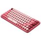 Logitech Pop Emoji Wireless Keyboard Mouse Combo in Pink, , large