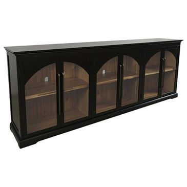 Waltham Archdale 6-Door Accent Cabinet in Black, , large