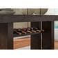 Millenium Burkhaus Rectangular Counter Dining Table in Brown Oak - Table Only, , large