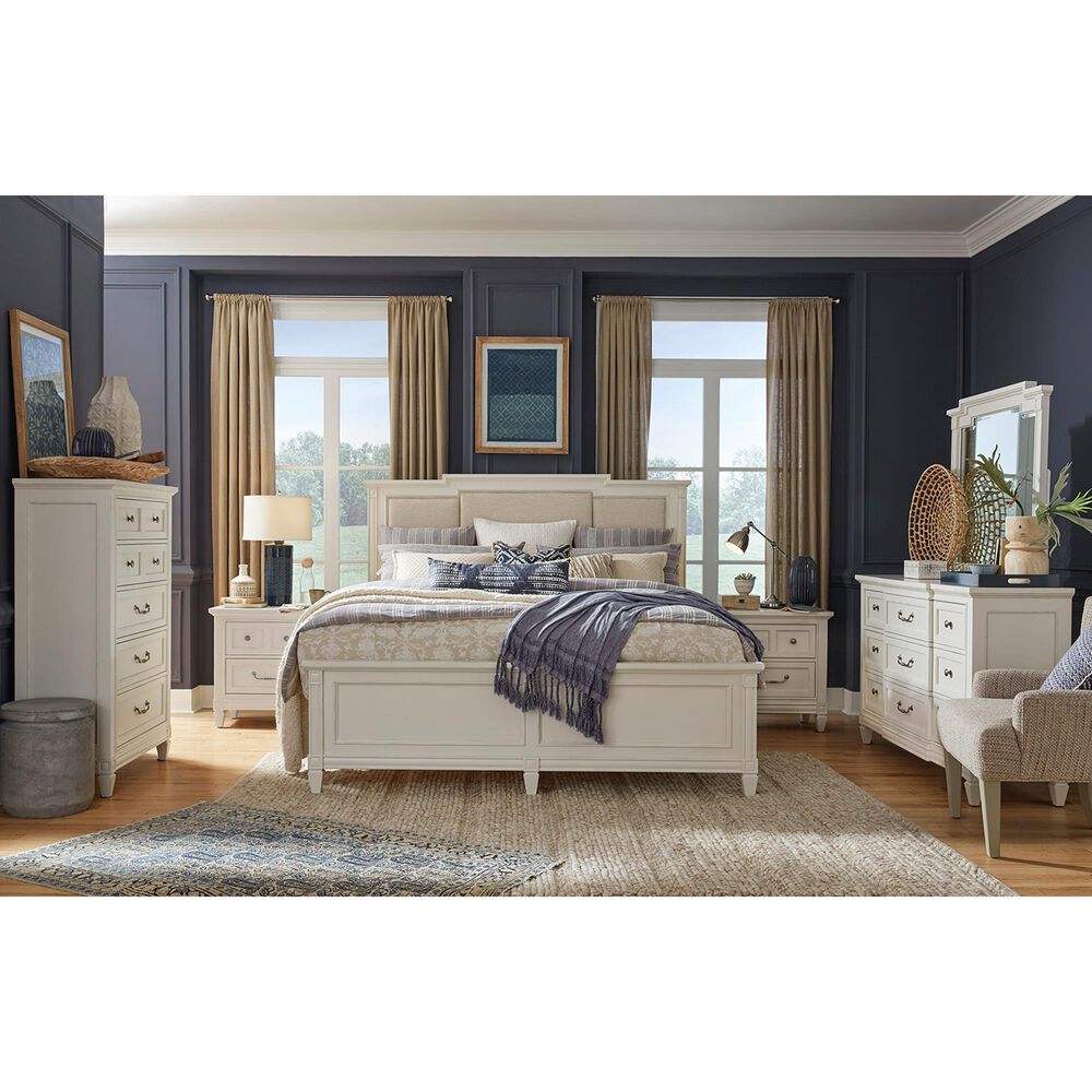 Nicolette Home Willowbrook 2-Drawer Nightstand in Egg Shell White, , large