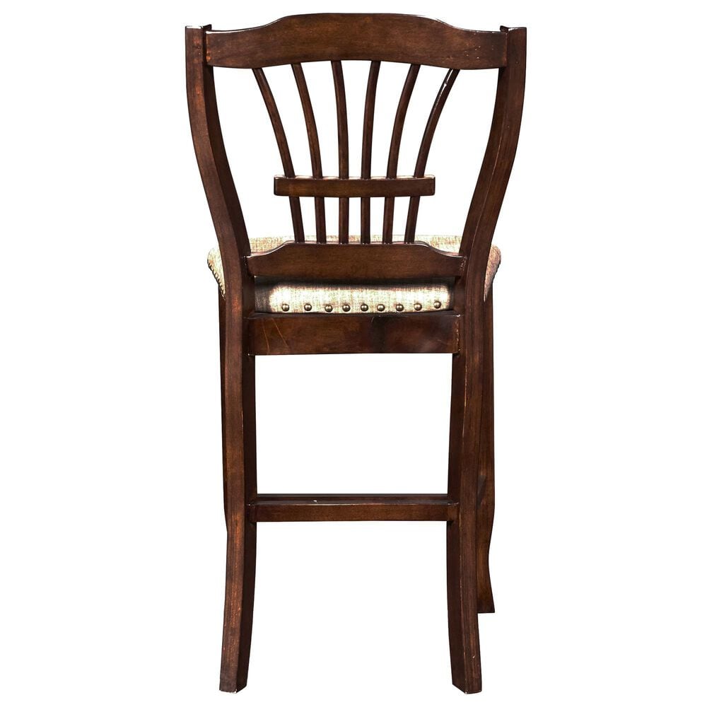 New Heritage Design Bixby Counter Side Chair in Espresso Cherry, , large