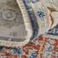 Feizy Kaia 39HTF 3" x 10" Blue and Red Runner, , large