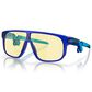 Oakley Inverter Youth Fit Gaming Sunglasses with Yellow Prizm Gaming Lenses in Crystal Blue, , large