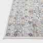 Central Oriental Orient Dania 7"10" x 9"10" Cream and Light Blue Area Rug, , large