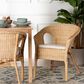Baxton Studio Abbey Arm Chair in Natural, , large