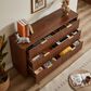 Hearth and Haven 6-Drawer Dresser in Walnut, , large