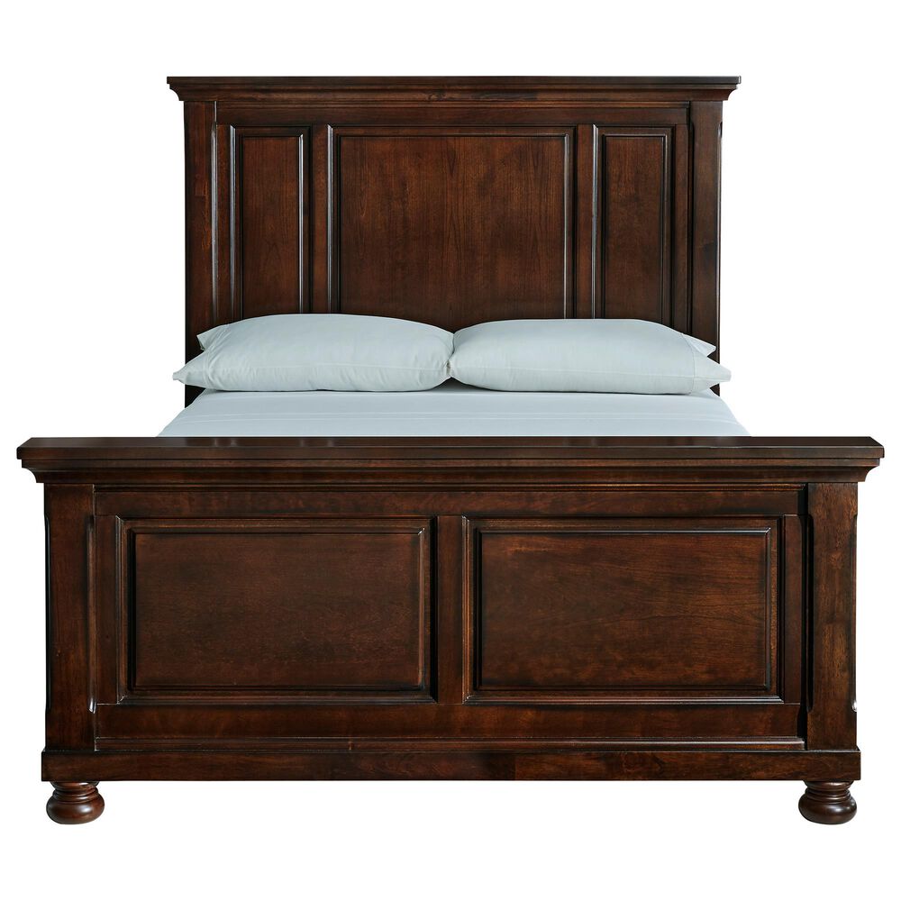 Millenium Porter Queen Panel Bed in Rustic Brown, , large