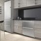 Sub Zero 36" Integrated Refrigerator with Double Drawer, , large