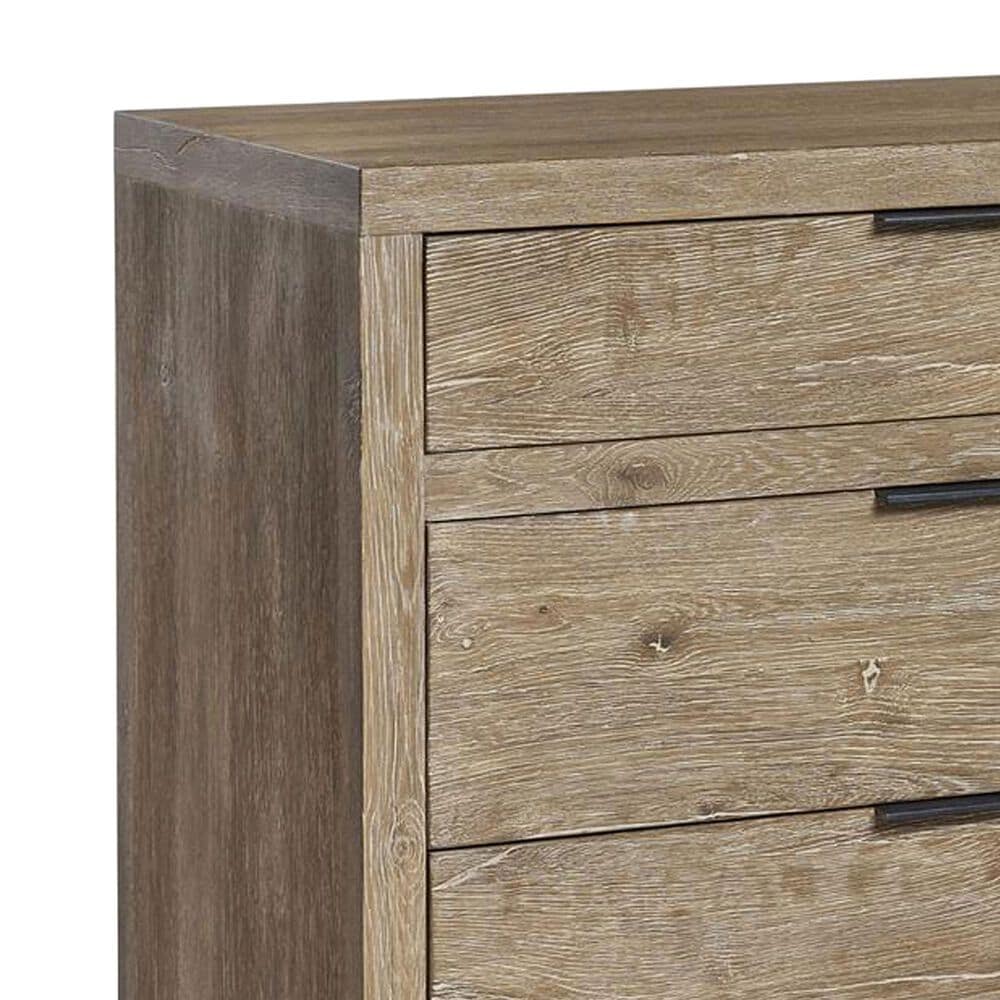 Bernhardt Tribeca Dresser and Mirror in Light Brown Finish, , large