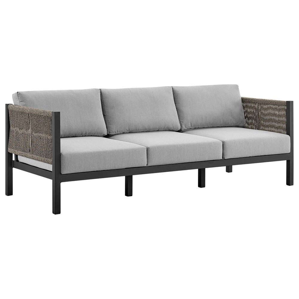 Blue River Cuffay 4-Piece Patio Conversation Set in Dark Gray, , large
