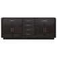 Lexora Home Abbey 84" Double Bathroom Vanity in Black Oak with 2 cm White Cultured Marble Top and Rectangular Sinks, , large