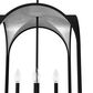 Hunter Dukestown 18" 4-Light Pendant in Natural Iron and Gold Leaf, , large