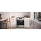 Frigidaire Gallery 2-Piece Kitchen Package with 6 Cu. Ft. Stone-Baked Pizza Gas Range and 30" Over-The-Range Microwave in Stainless Steel, , large