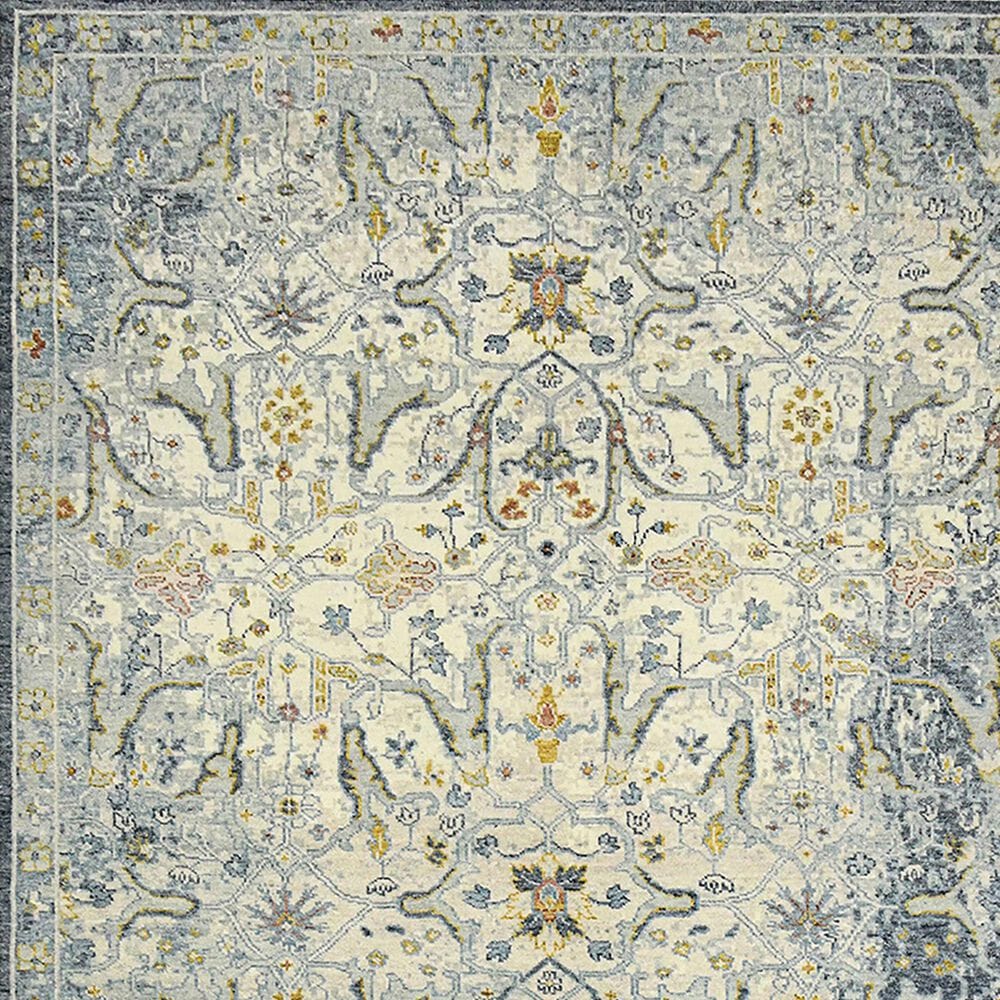 Amer Rugs Jaigarh 8&#39; x 10&#39; Blue Area Rug, , large