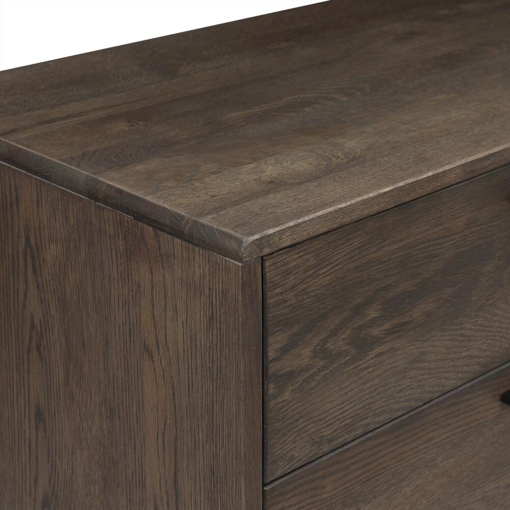 Blue River Astoria 6-Drawer Dresser in Dark Brown, , large