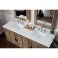 James Martin Vanities Portland 72" Double Bathroom Vanity in Whitewashed Walnut with 3 cm Arctic Fall Solid Surface Top and Rectangular Sinks, , large
