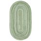Capel Bayview 0036-220 8" x 11" Oval Sage Area Rug, , large