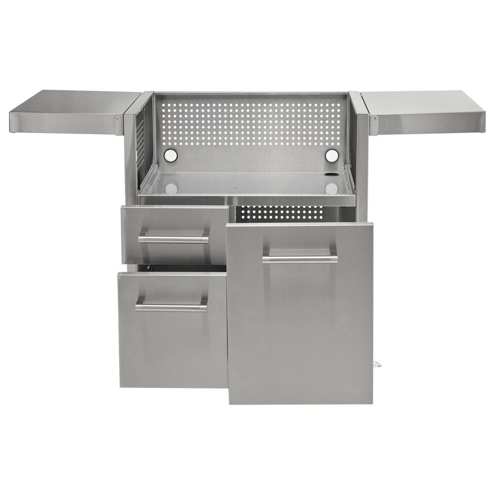 Coyote Outdoor 30&quot; Flat Top Grill Cart in Stainless Steel, , large