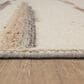 Karastan Forsyth Park Oyster Creek Ivory Beige 5"3" x 7"10" Area Rug, , large