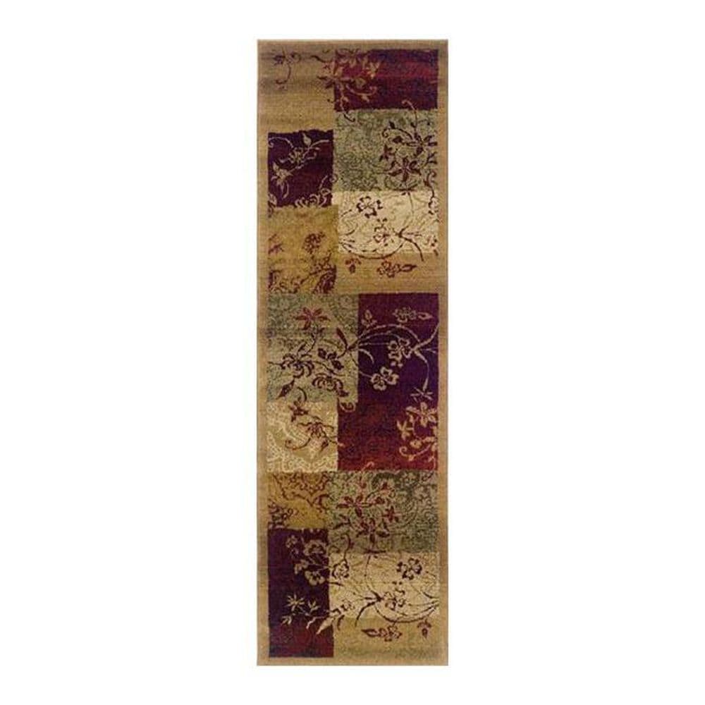 Oriental Weavers Genesis 80X 2"3" x 7"6" Multi-Color Runner, , large