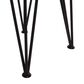 Hearth and Haven Zion 3-Piece Outdoor Coffee Table and Accent Table Set with Metal Hairpin Legs in Teak, , large