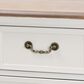 Baxton Studio Amalie 4-Drawer Accent Storage Cabinet in White and Oak, , large