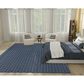 Nourison Twist Reversible 9" x 12" Blue Indoor/Outdoor Area Rug, , large