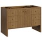 James Martin Hudson 48" Single Bathroom Vanity in Honey Oak with 3 cm Parisien Bleu Silestone Top, Rectangular Sink and FreePower Wireless Charger, , large