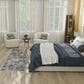 Nourison Rustic Textures RUS08 Grey and Blue 2"2" x 7"6" Runner, , large