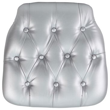 Flash Furniture Louise 15.75" Chiavari Chair Cushion in Gray, , large