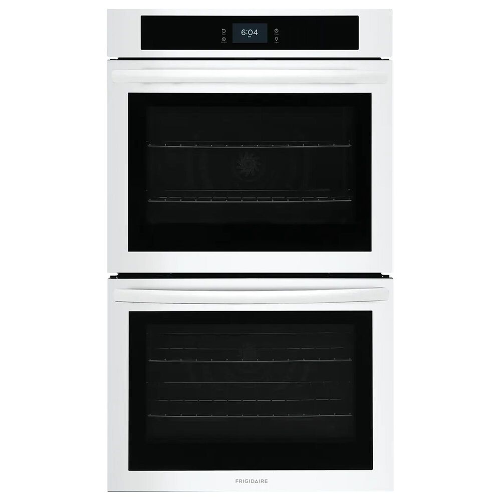Frigidaire 30" Double Electric Wall Oven with Fan Convection in White